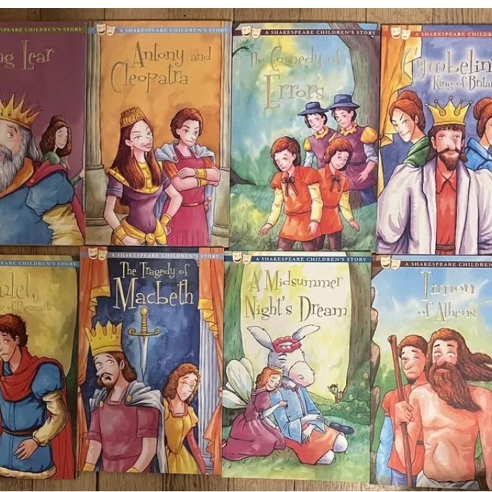 Shakespeare Children's Story Book Set - Colorful Collection